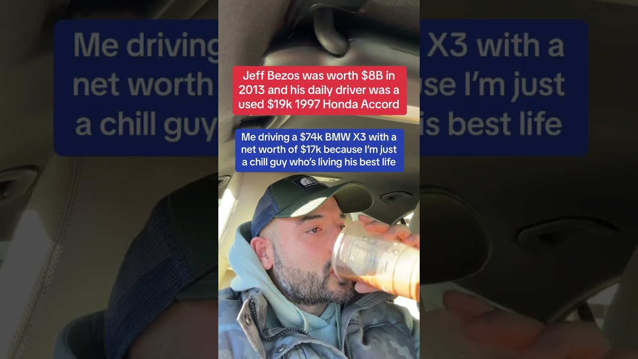 When you&rsquo;re living your best life like Bezos #yolo #investing #cars #realestate #budget #money