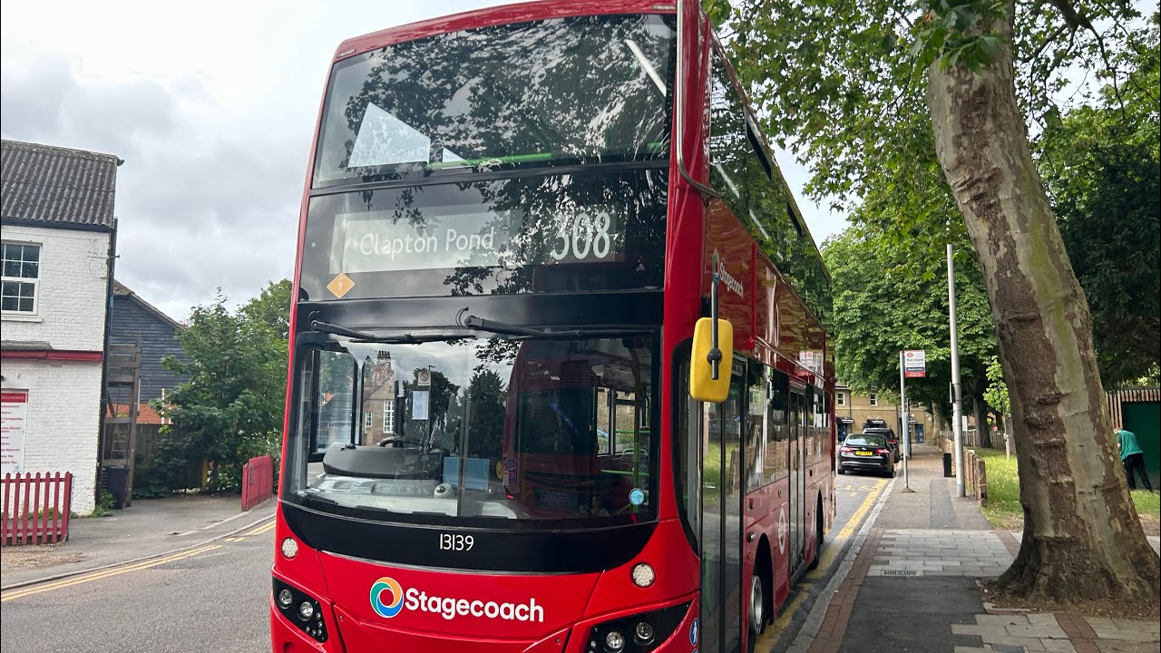 *SHORT DIVERSION*Full Route Visual|308 Wanstead-Clapton Pond|(13139 LJ17 WRK)