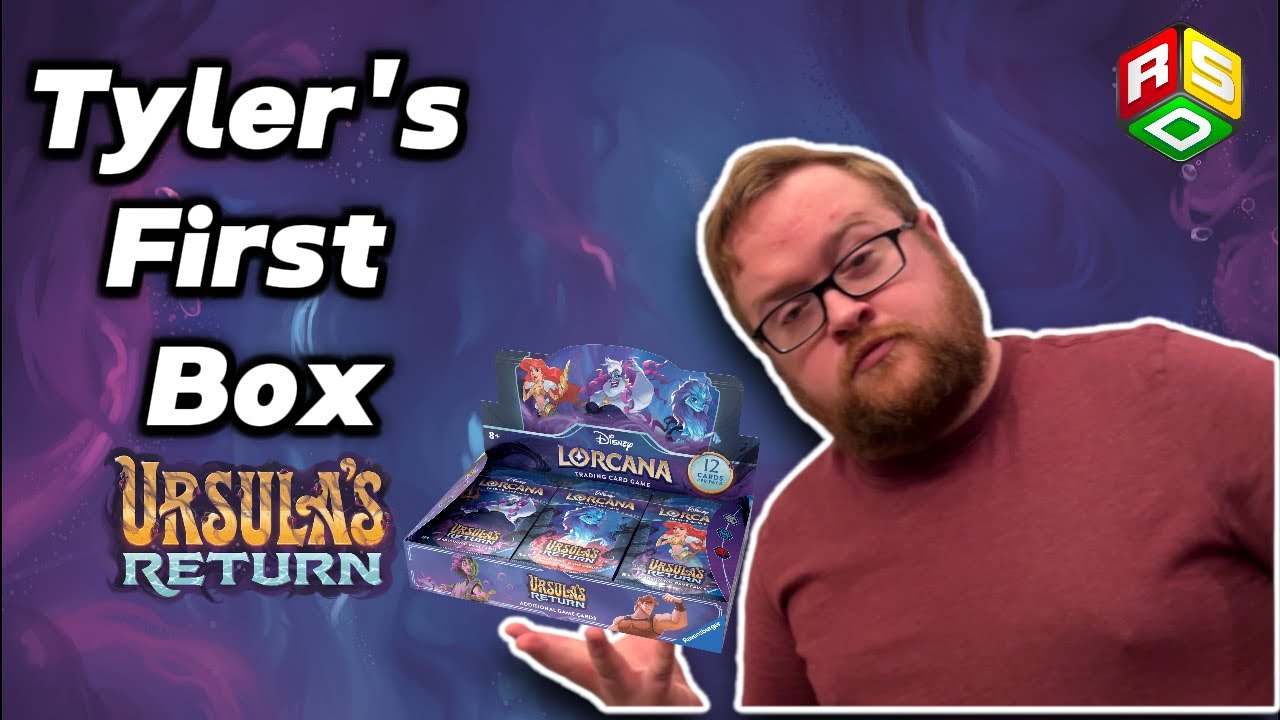 Tyler's Legendary First Dip into Set 4! | Ursula's Return Booster Box Opening