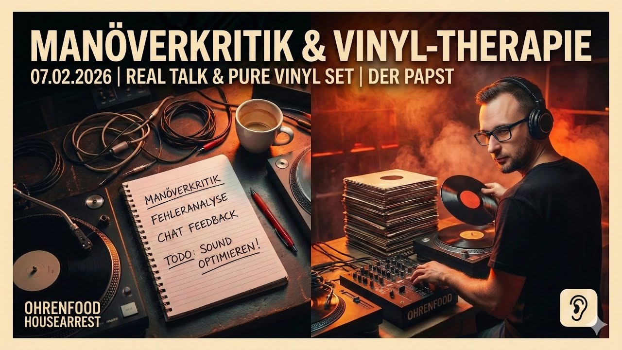 HOUSEARREST: Manöverkritik & Vinyl-Therapie (07.02.2026)