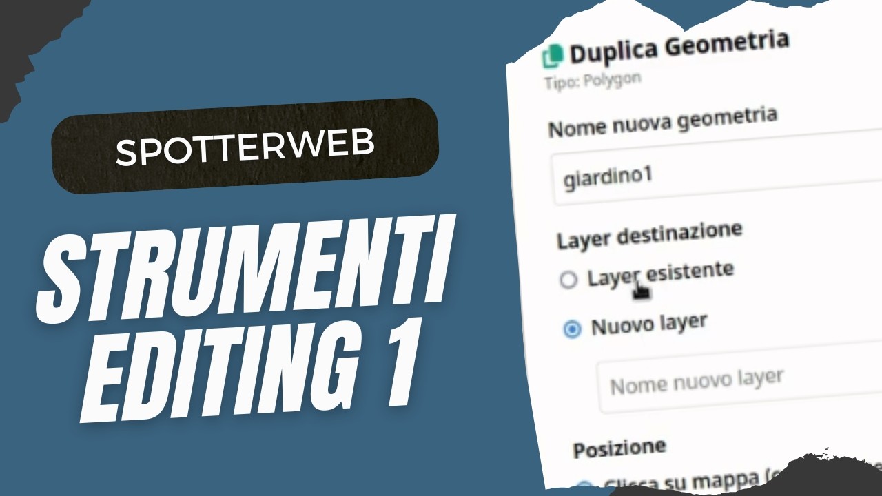 spotterweb - Strumenti di editing - parte prima