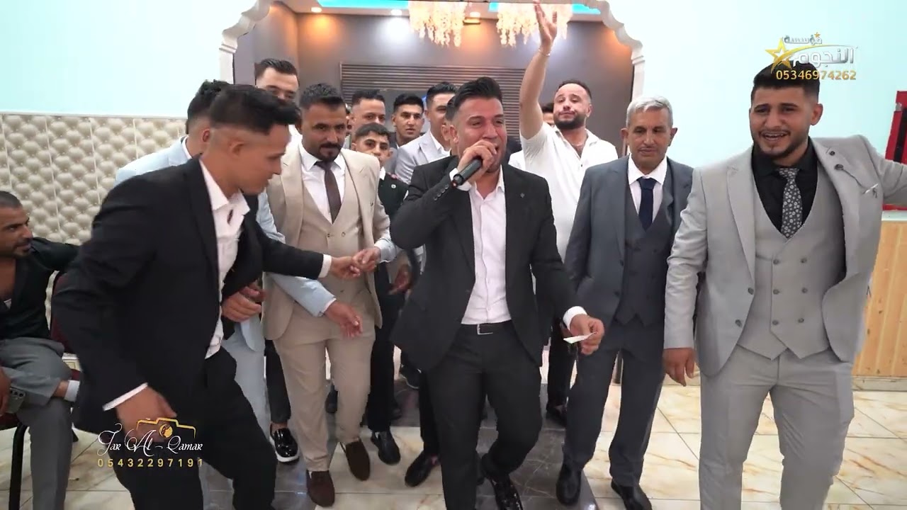 أفراح عشيرة العجيل حفل زفاف العريس حنان داوود الفنان خالد الجبوري ج1