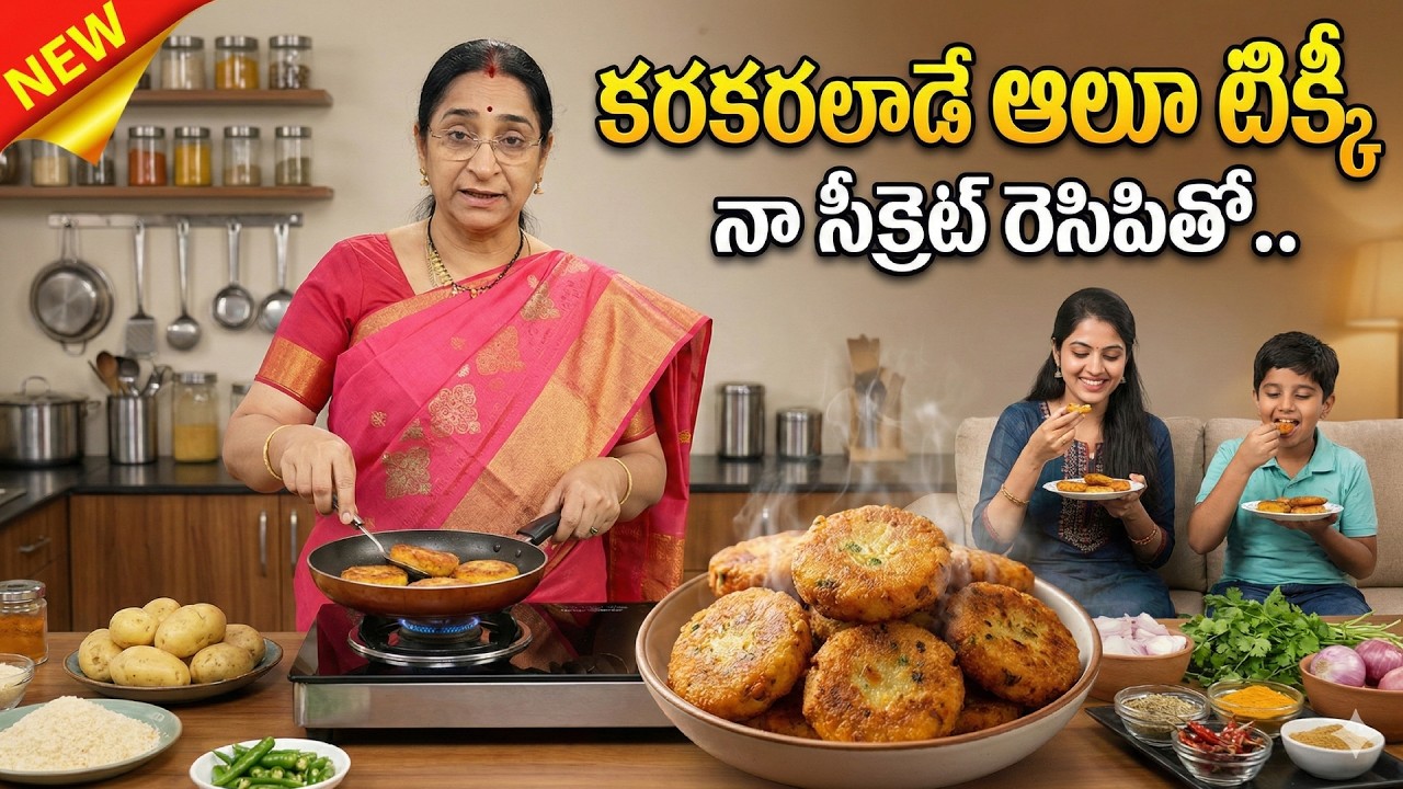 Sunday Special Aloo Tikka 🥔❤️ | Super Crispy Outside, Soft Inside | Easy & Healthy Snack