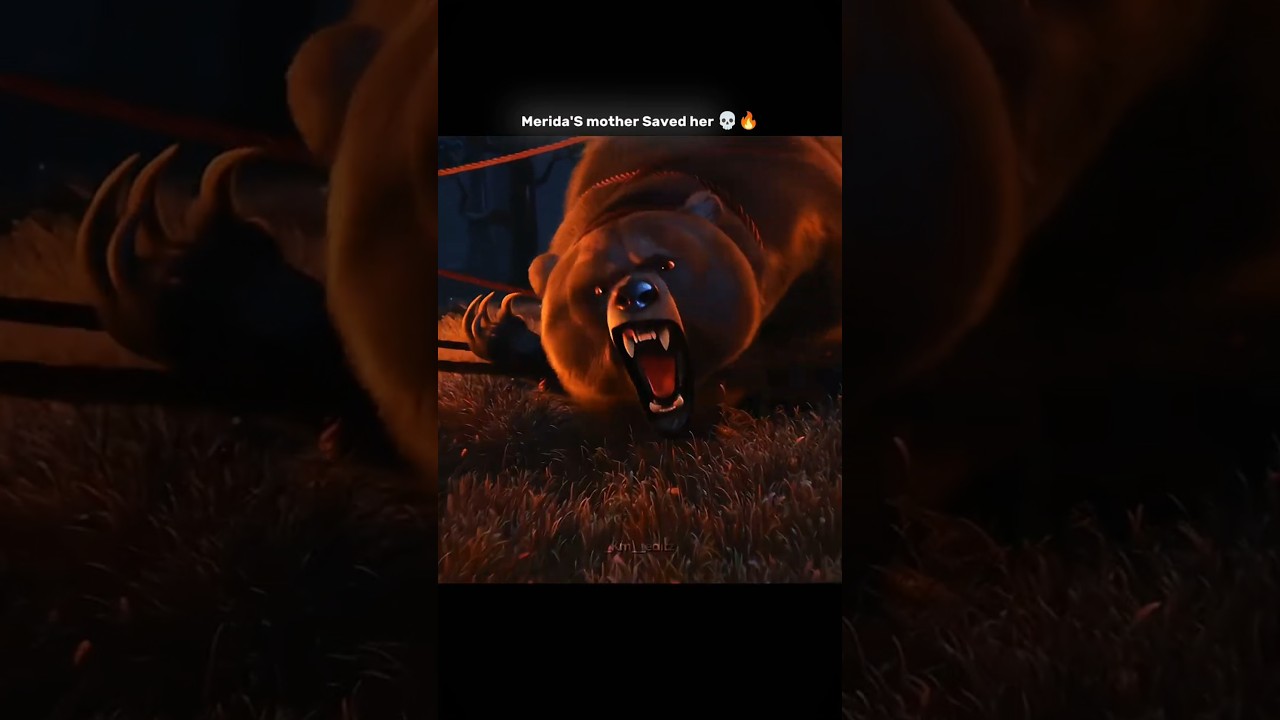 Merida'S mother Saved her 💀🔥 | Brave edit | #edit #merida #shorts #brave |