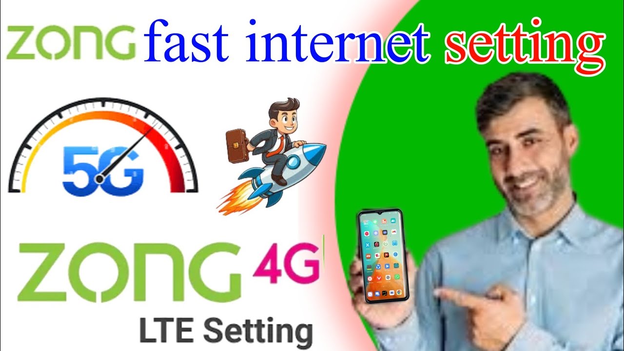 Zong fast Internet Setting 2025/ Zong 4G Internet Setting/ Zong Internet Speed Problem/
