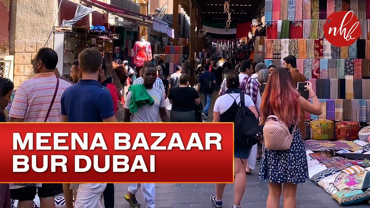 Meena Bazaar Dubai | Grand Souq - Deira | Old Market in Dubai | Full Tour | UAE - 4K