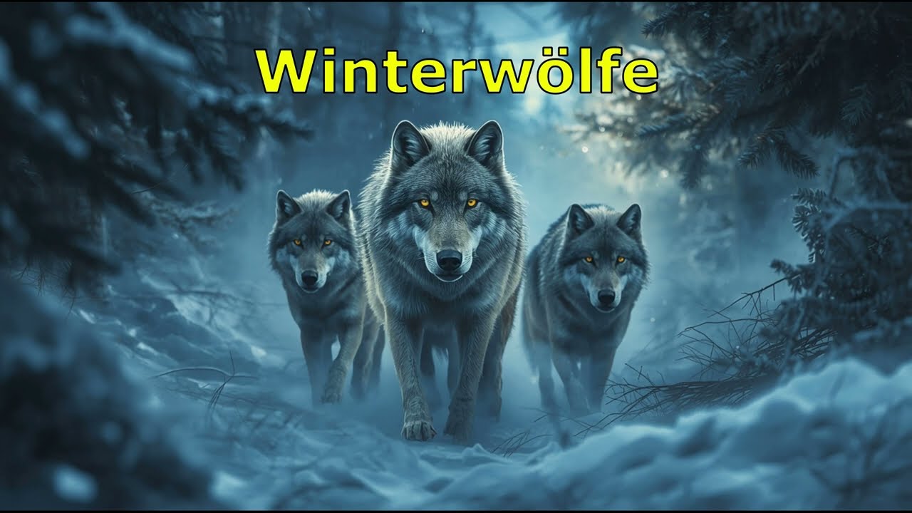 Winterwölfe –🐺 Der Ruf des Rudels im ewigen Schnee | Mystische Musik