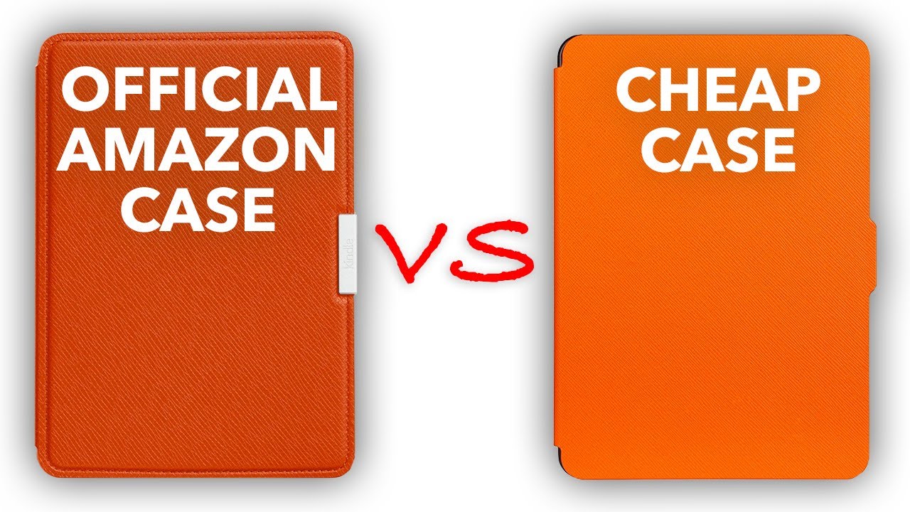 Kindle Paperwhite - Case Comparison