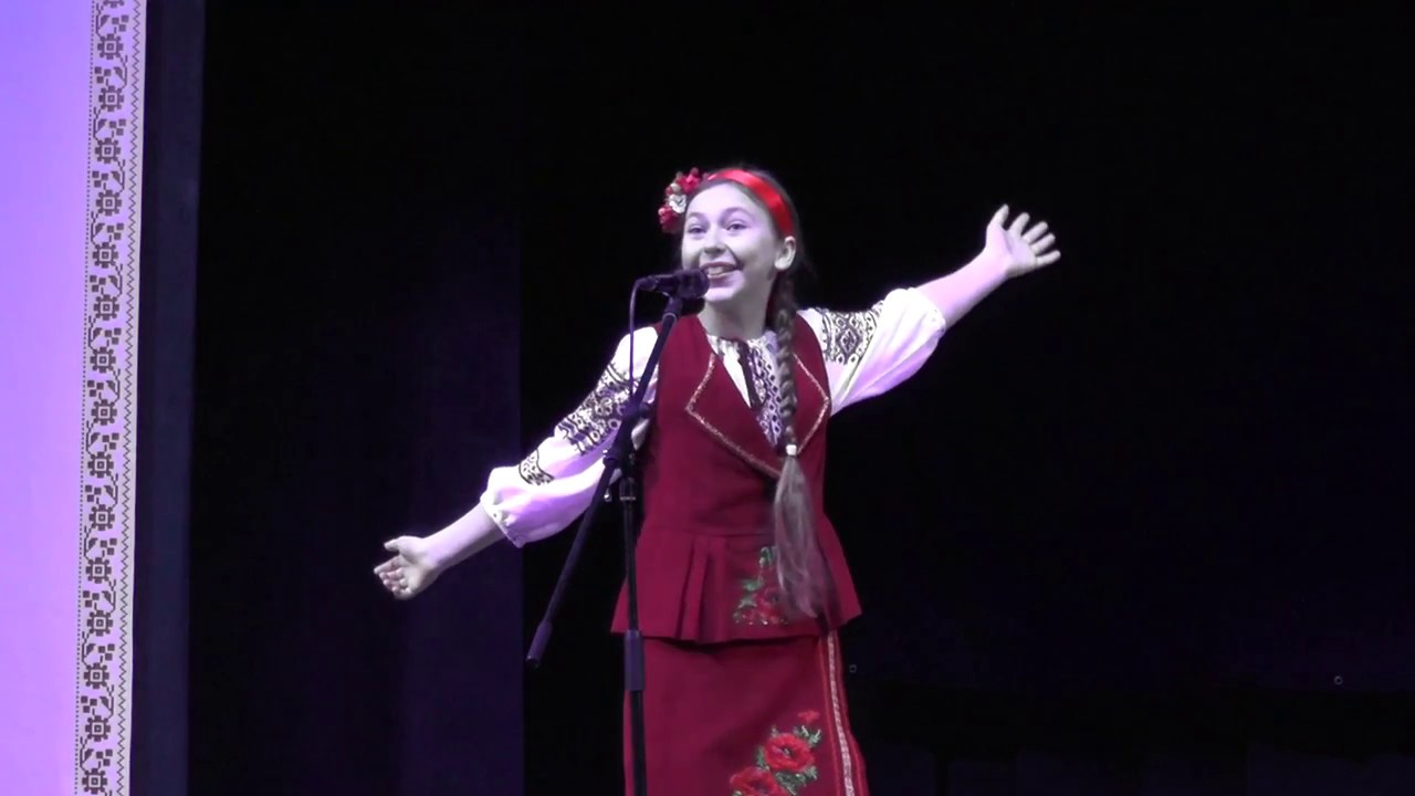 Калініченко Катерина, 17 обласний конкурс читців Т.Г.Шевченко, 24.03.18