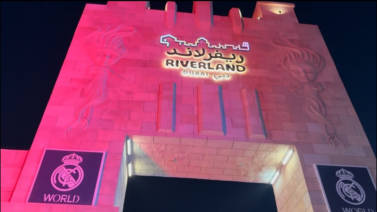 Полный тур по парку Riverland в Дубае | Европейская деревня в ОАЭ