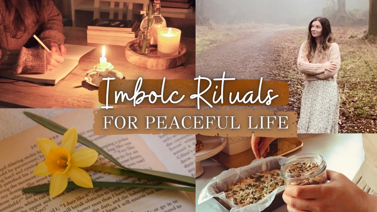 Simple Imbolc Rituals For Peaceful Life 🌼 Slow living Spring vlog, simple life, cosy homemaking