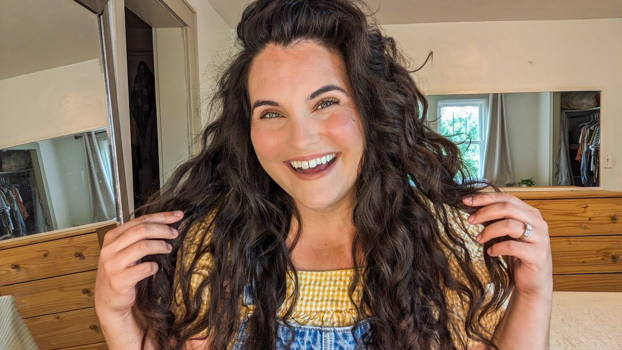 TRELUXE ALOE VERA CURL PRIMER WAVY CURLY HAIR ROUTINE