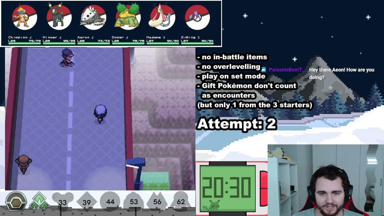 Renegade Platinum Hardcore Nuzlocke | Twitch Stream 06/01/2024