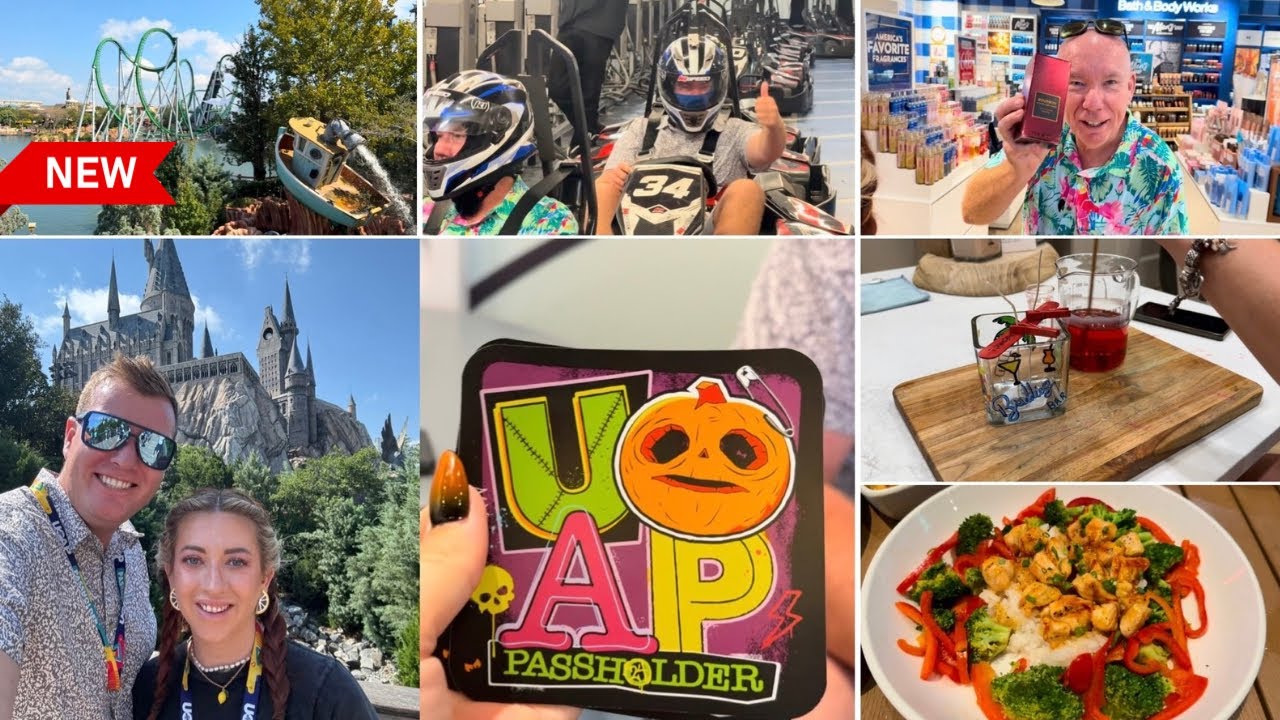 FLORIDA VLOG: Universal, I-Drive Go Karting, Mall at Millenia & Disney Springs Candle Making 🇺🇸