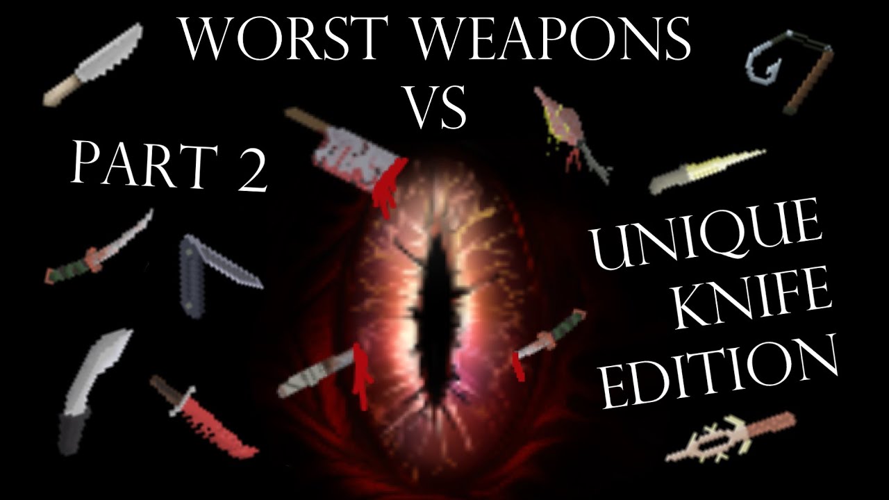 Dominating Tchort with the Worst Weapons: Unique Knife Edition (Underrail)