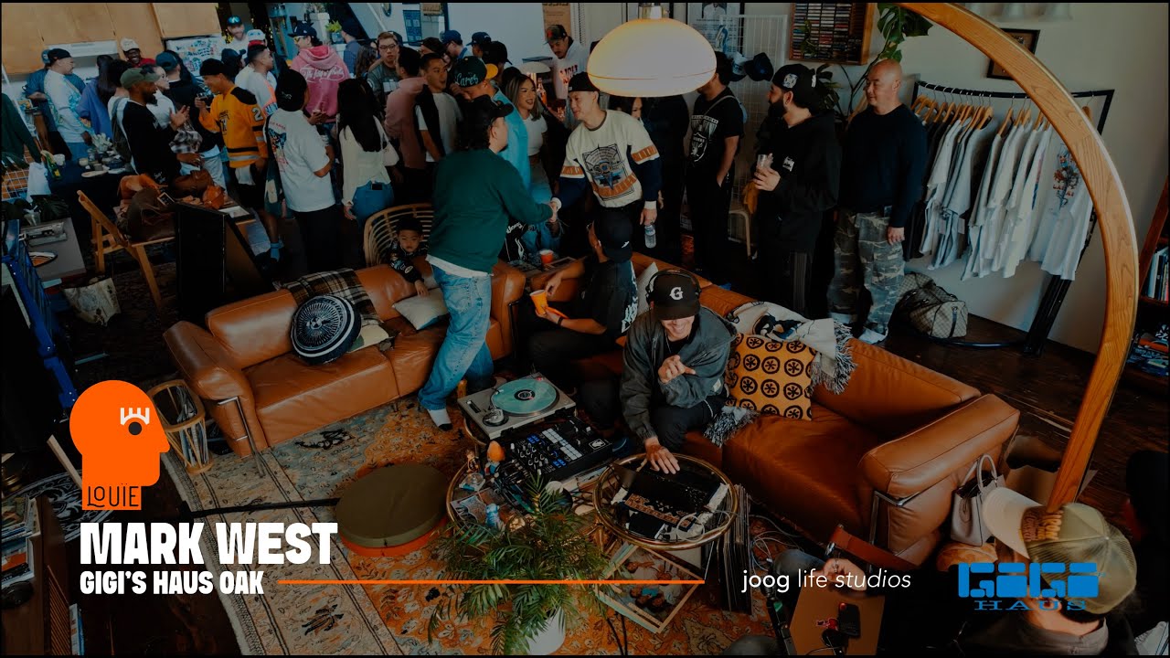 A DJ set at a studio in Oakland By Mark West (Tokyo) | Oldies/Remixes/Dance | LOU&Iuml;E