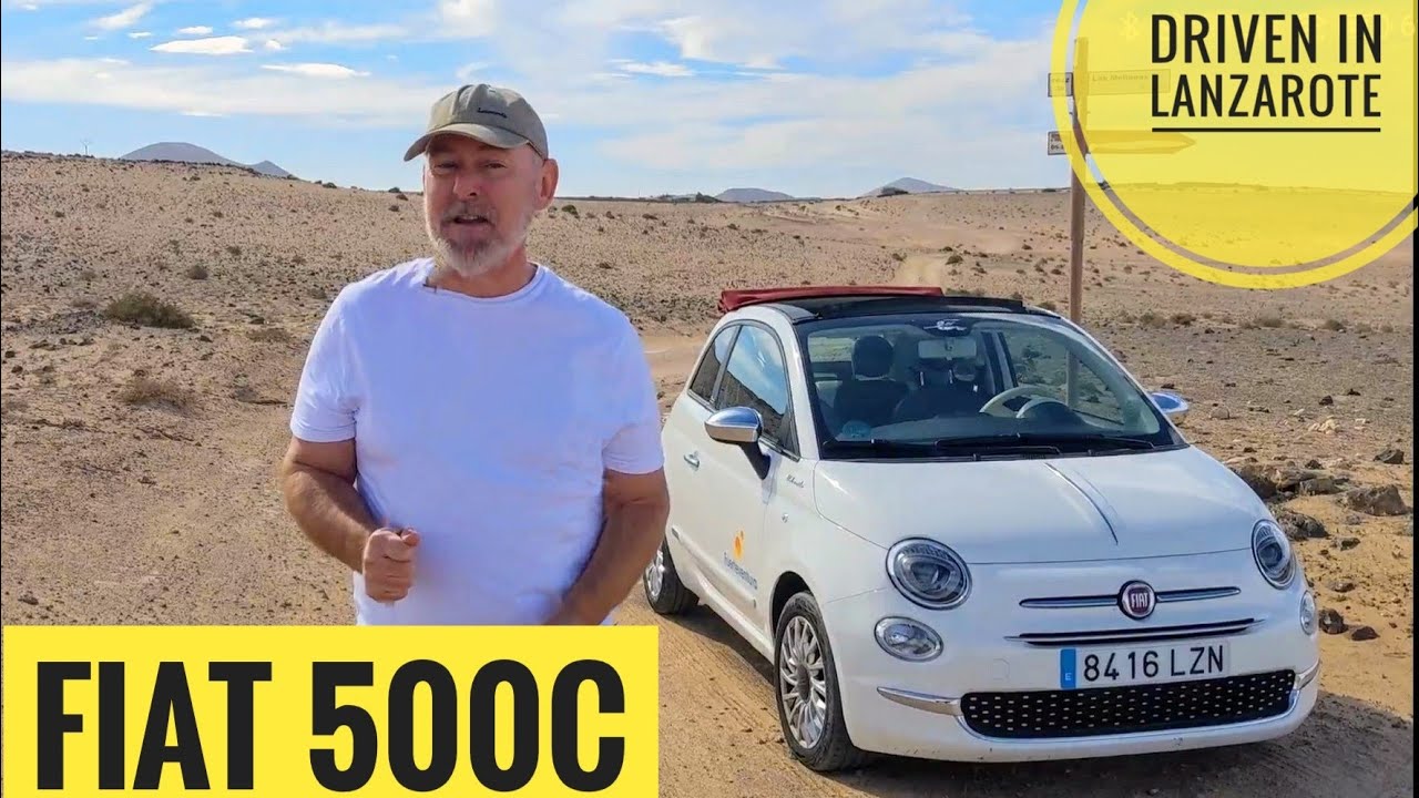 Fiat 500 cabrio review in Lanzarote
