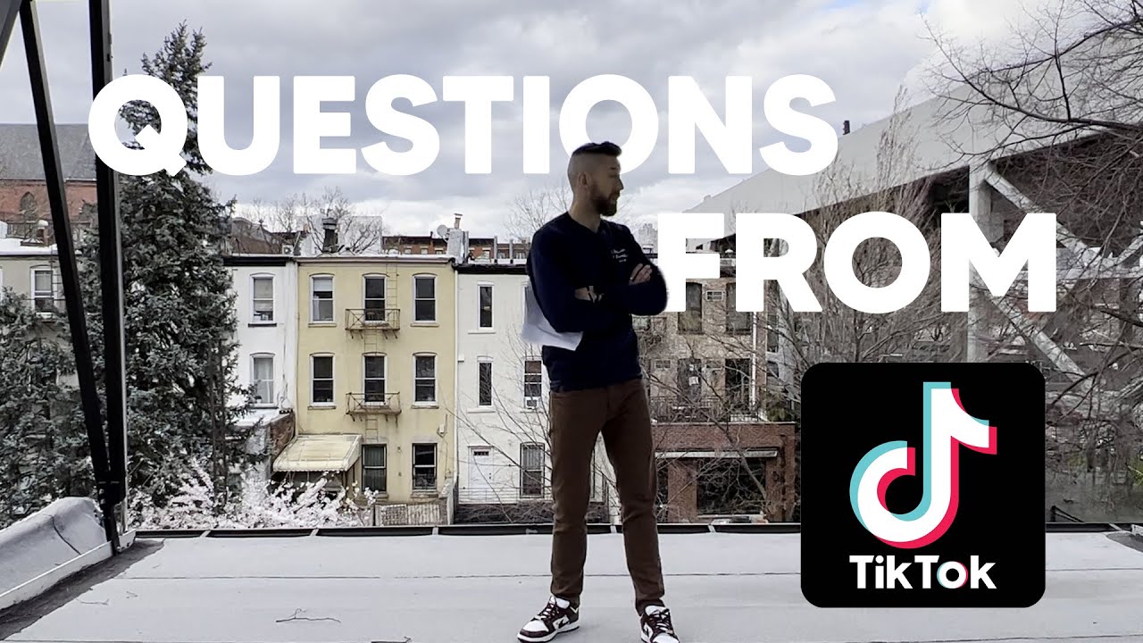 Standing on my Roof // Questions from TikTok