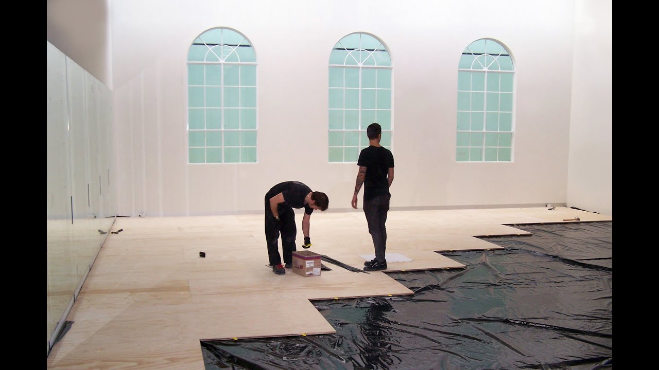 Sprung Dance Floor Installation by Show Works