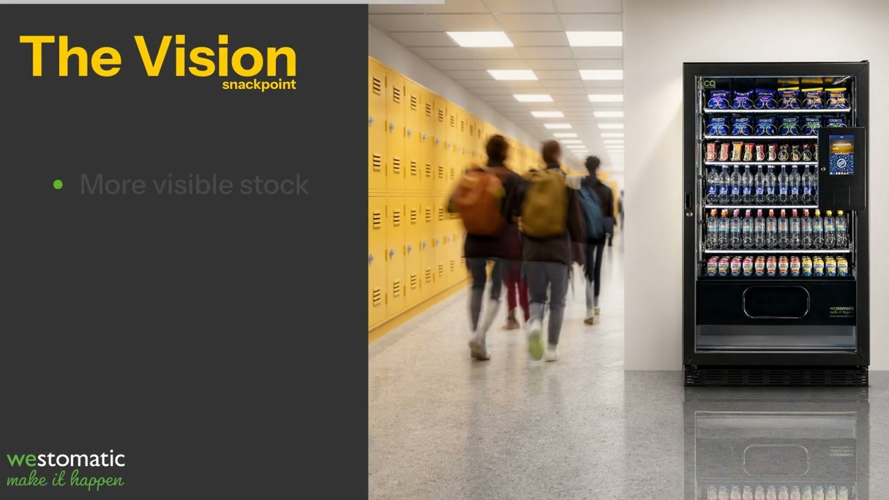The Snackpoint Vending Machine Range from Westomatic