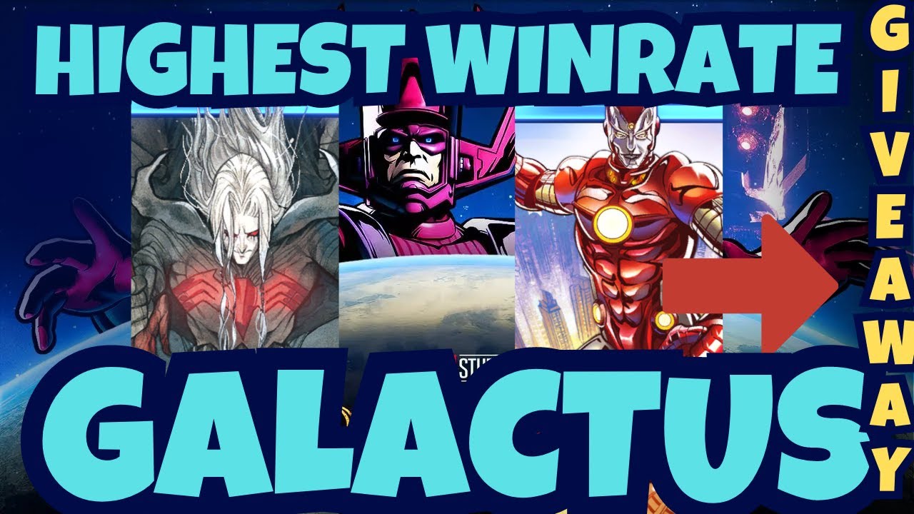 Highest Winrate GALACTUS can take YOU to INFINITE | Marvel Snap, Best  Decks!
