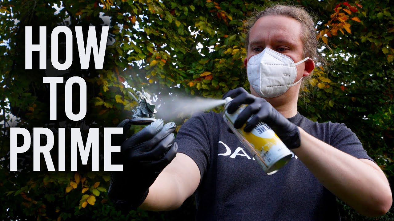 How to Prime Your Wargaming Miniatures