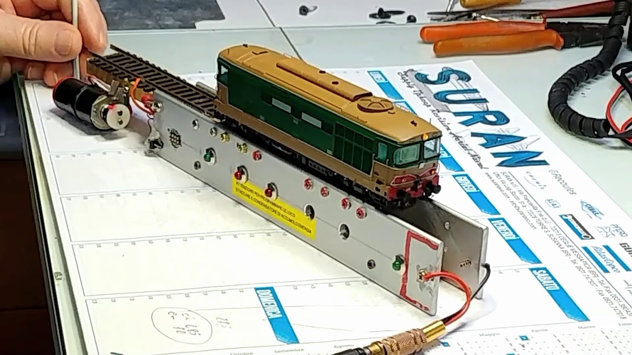 Banco prova per Locomotive H0   Semplice e funzionale