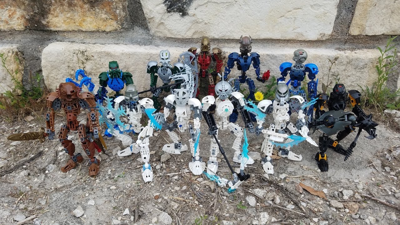 Bionicle Lore M.O.C.s - Full Toa Mangai Team