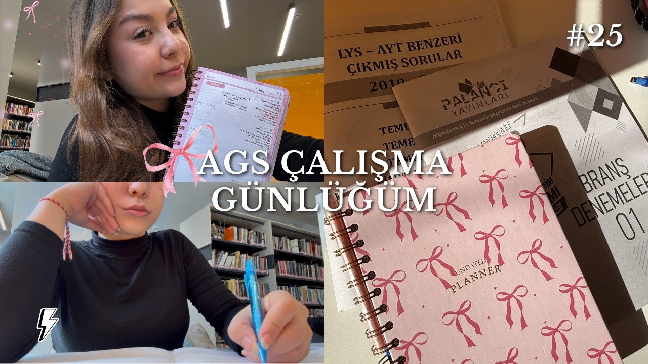 AGS/KPSS &ccedil;alışma g&uuml;nl&uuml;ğ&uuml;m 25| branş denemelerine başlıyoruz, ajandalar doldurulsun   #ags #kpss