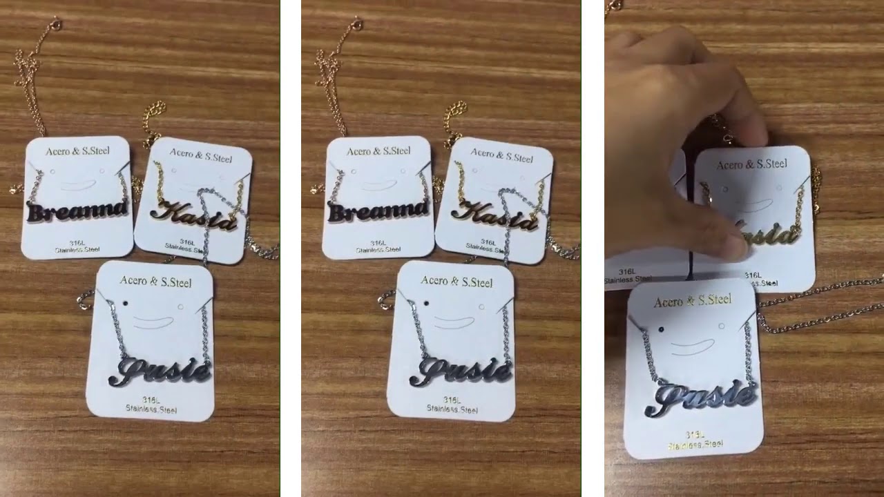 Personalized Necklaces & Custom Pendants Design