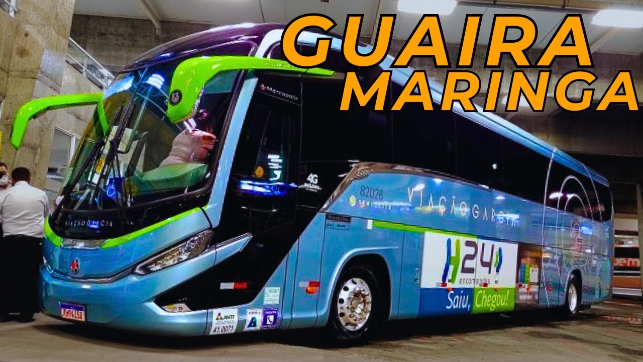 G8 quebrado? Viajando de Guaíra para Maringa na Viação Garcia!