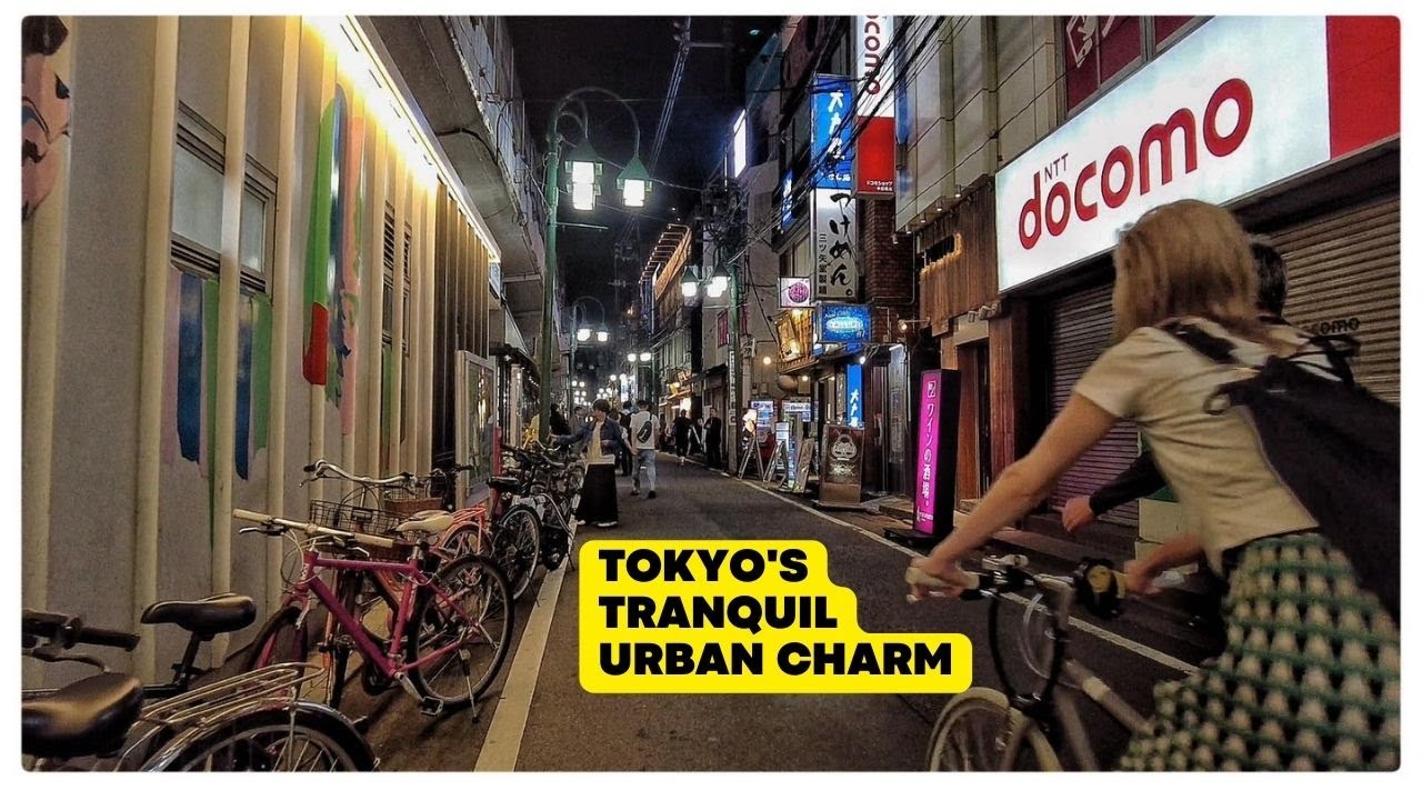 Night Stroll from Ebisu to Naka Meguro : Tokyo's Tranquil Urban Charm