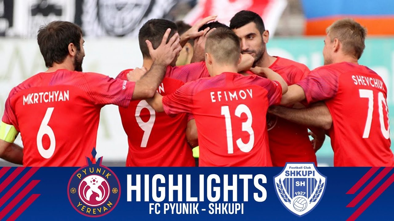 Pyunik - Shkupi 3-3 | Match highlights
