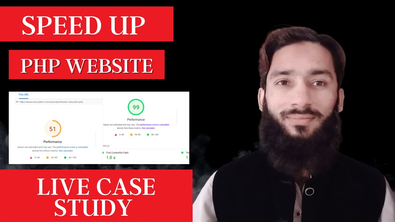 Speed Up Php Website: Live Case Study | Page Speed Insights Optimization