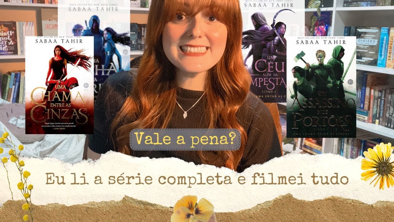 Série Completa: Vale a pena? Uma Chama Entre as Cinzas | Resenha Vlog | De livro em livro