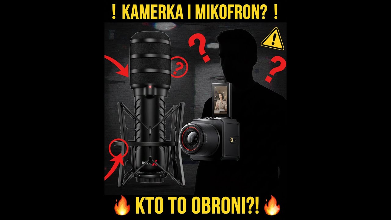 🎥 Kamerka i mikrofon – WYZWANIE dla Widzów Oszusta !!! Kto obroni fakty? Oferta do 01.02.2026 🎙️📸🧤🔥