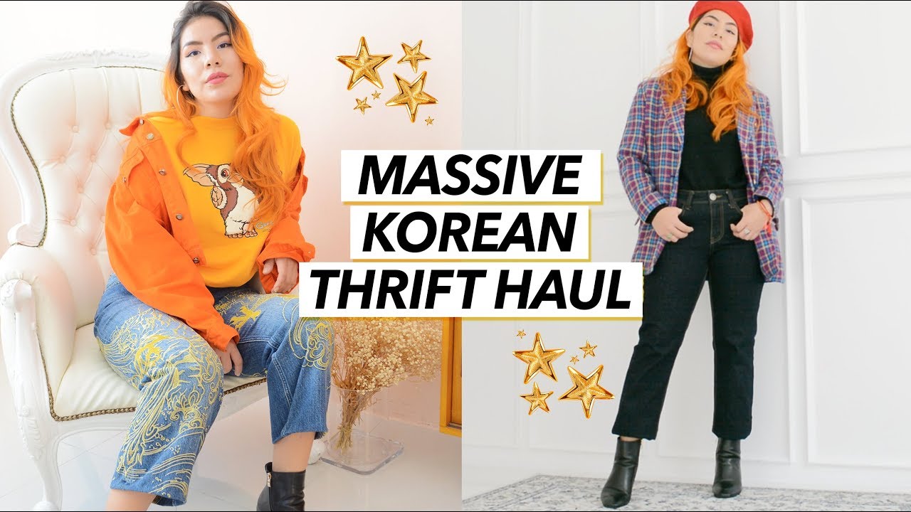 Massive Korean Thrift Haul! ✨✨