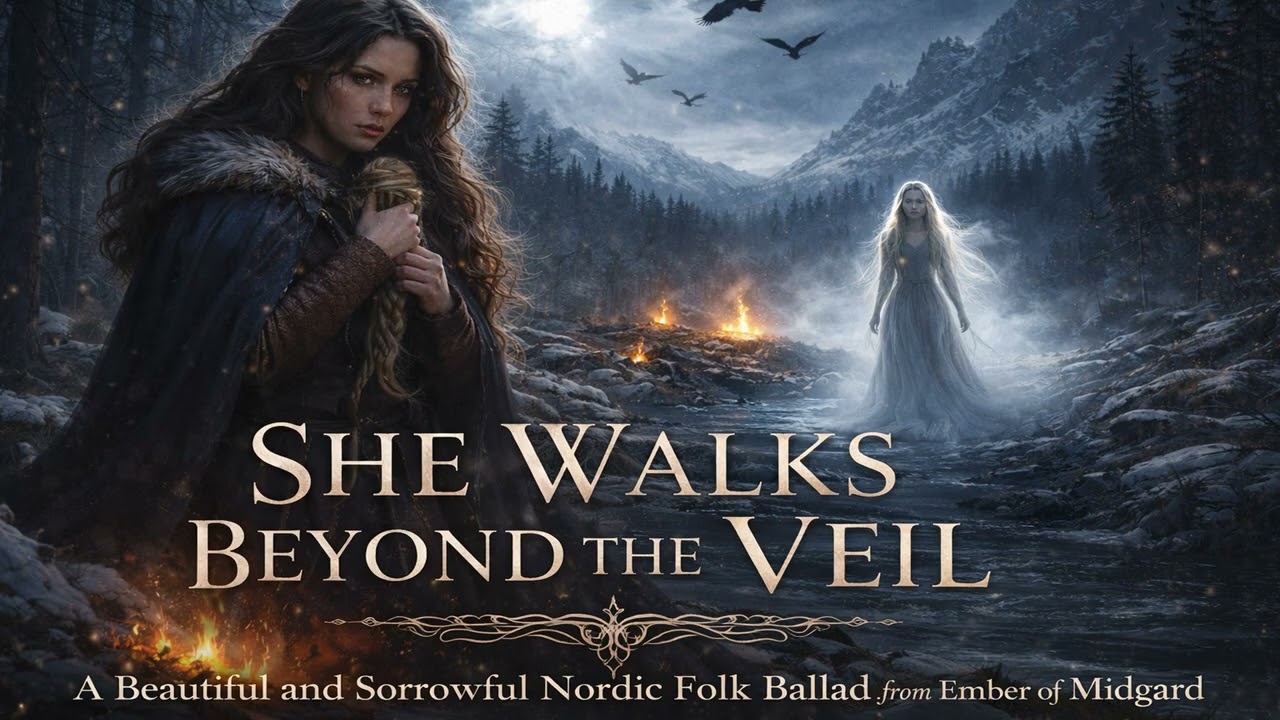 She Walks Beyond The Veil - Ember of Midgard - Nordic folk ballad