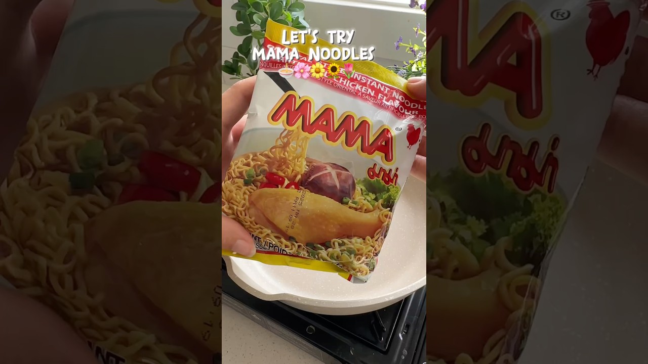 Mama Noodles Taste Test: Are They Really That Good?#thailand#shorts
