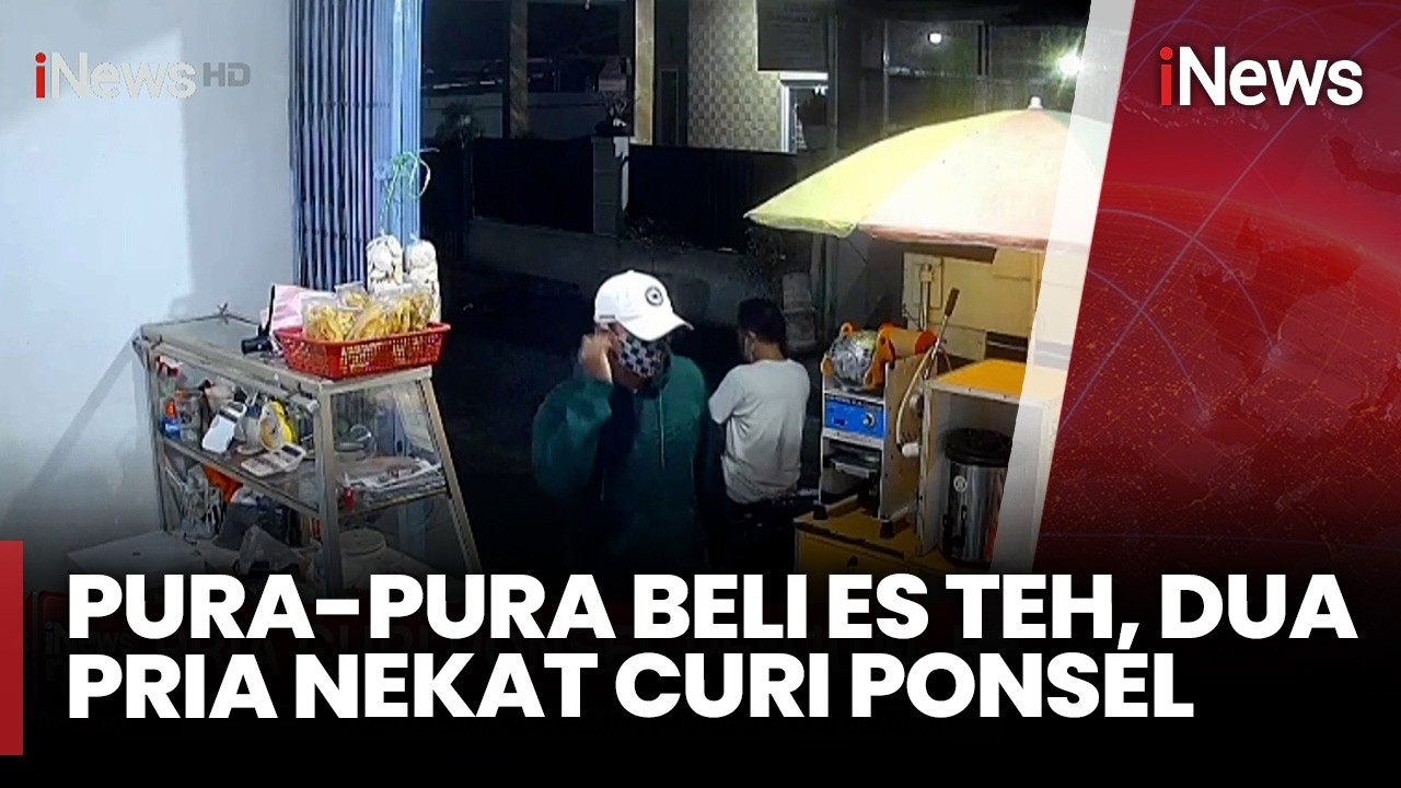 Modus Beli Es Teh, Dua Pria Gasak Ponsel Penjual | iNews Room (22/2)
