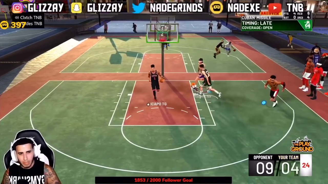 Nadexe TNB CARRIES THE WORST PLAYER IN NBA 2K19😂 NBA 2K19 NADEXE TNB HILARIOUS RAGE!