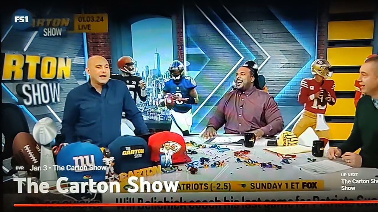Craig Carton of FS1 describes his relationship with Bill Belichick before his head got too big