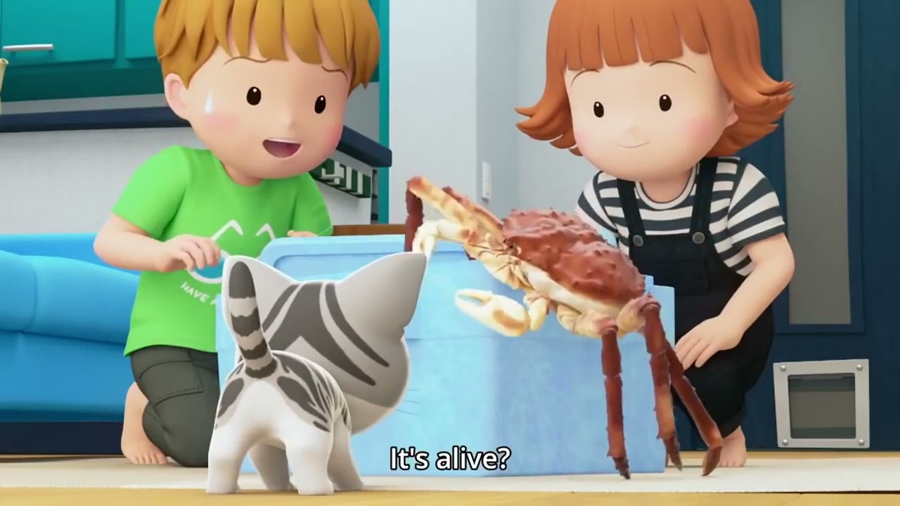子猫のチー こねこのチー ポンポンらー大冒険 3期 第5話 「チー、ジュリと会う」Season 4 Episode 5