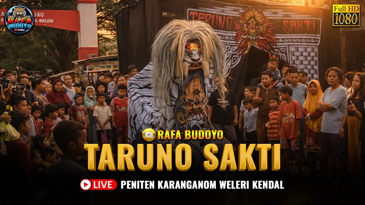Meriah ‼️  Ngabuburit Bareng Barongan Taruno Sakti Live Karanganom Weleri Kendal Terbaru