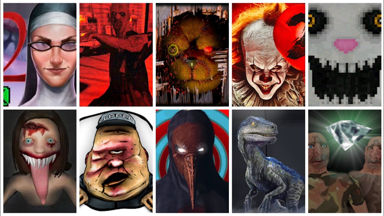 Caught Scene Battle #30 Evil Nun 2 + Death Park 2 + Mr Hopp's + Twins + Smiling X Zero + Dino Terror