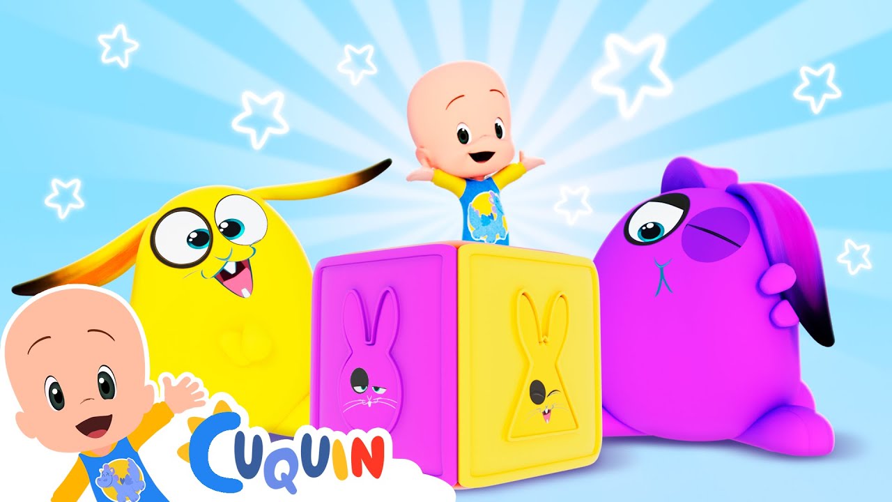 Aprenda formas e cores com coelhinhos - episódios e rimas infantis de Cleo e Cuquin