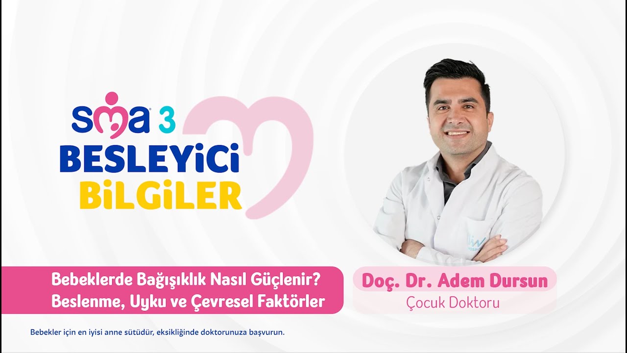 Bağışıklıkta Beslenmenin Rolü | Doç. Dr. Adem Dursun’dan Rehber | SMA 3 Besleyici Bilgiler