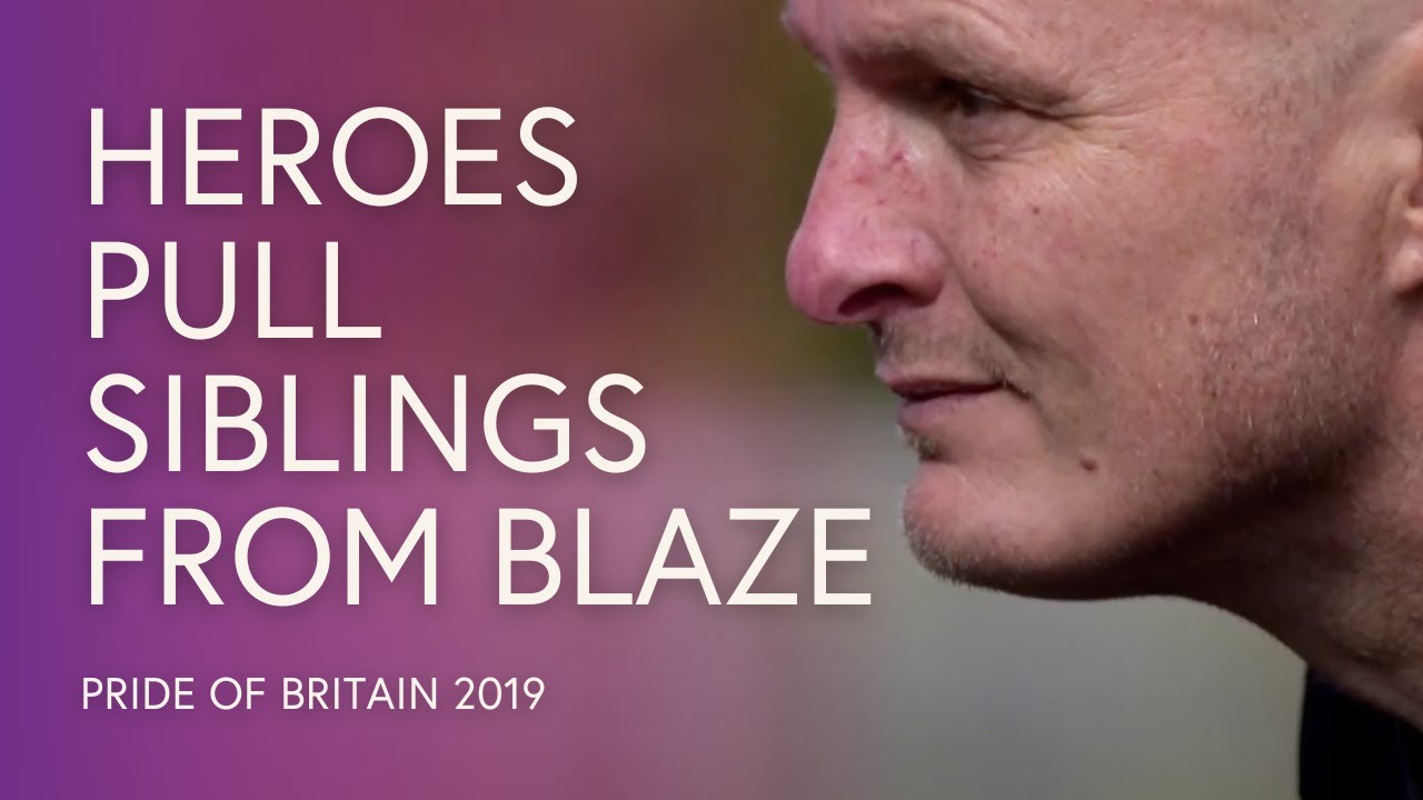 Daniel Nicholson & Joel Snarr: Saved Three Lives from a Burning Plane | Pride of Britain 2019