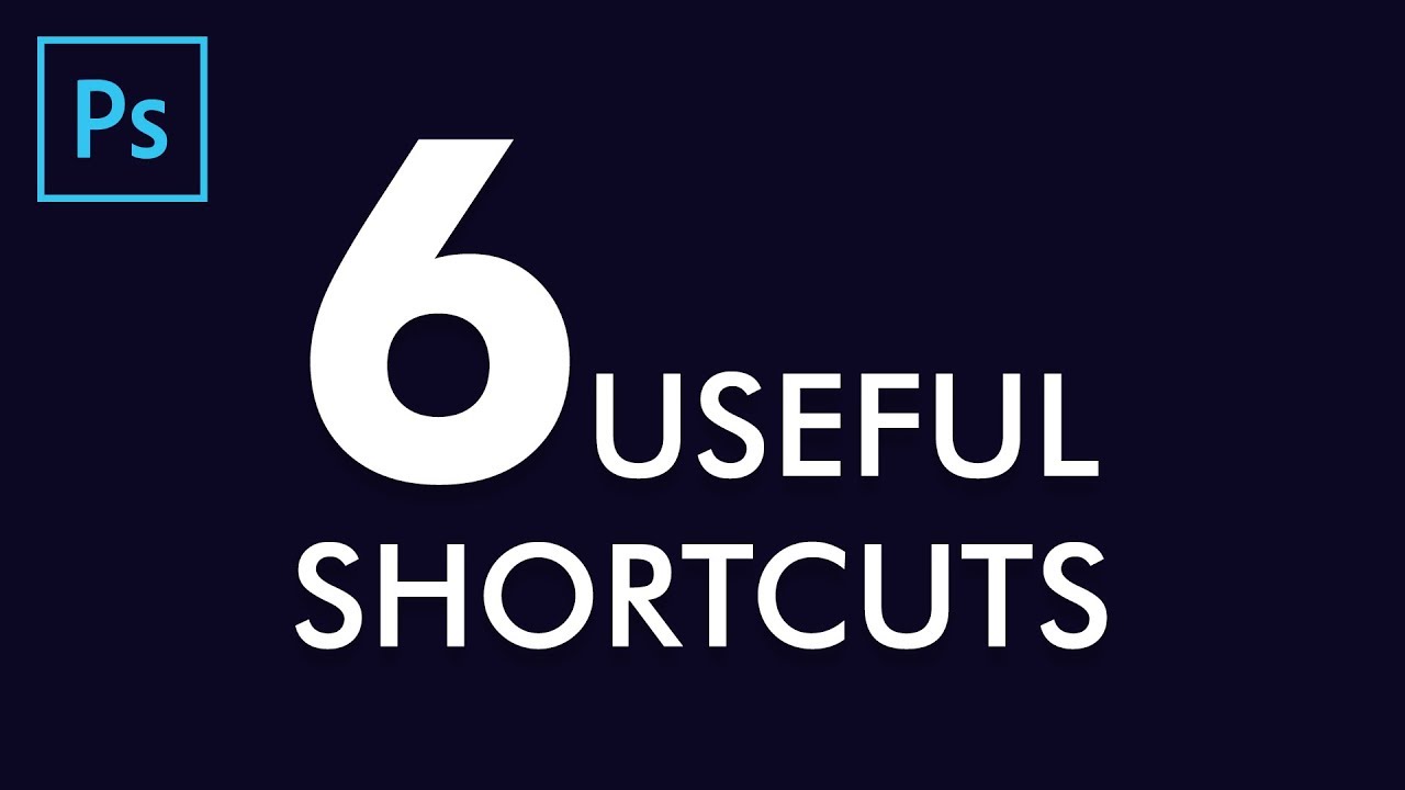 6 Useful Shortcuts for Adobe Photoshop - Urdu / Hindi [Eng Sub]