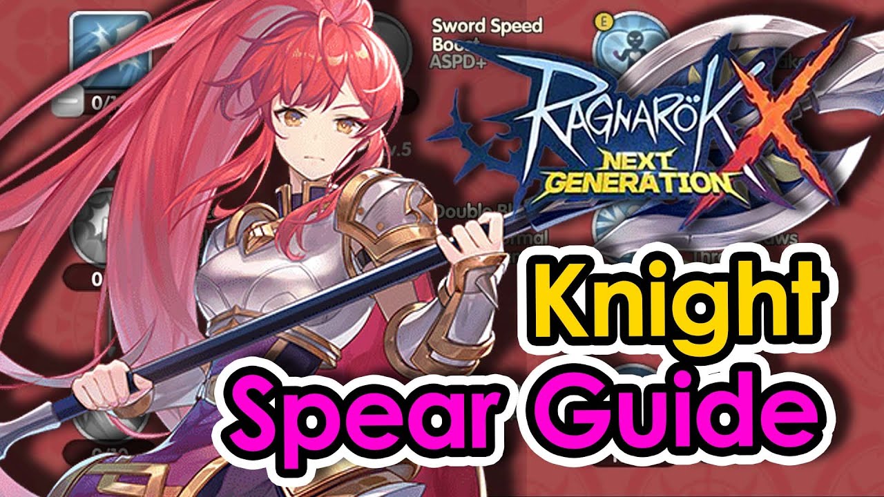[ROX] Knight Guide Spear Build 한글자막 | KingSpade